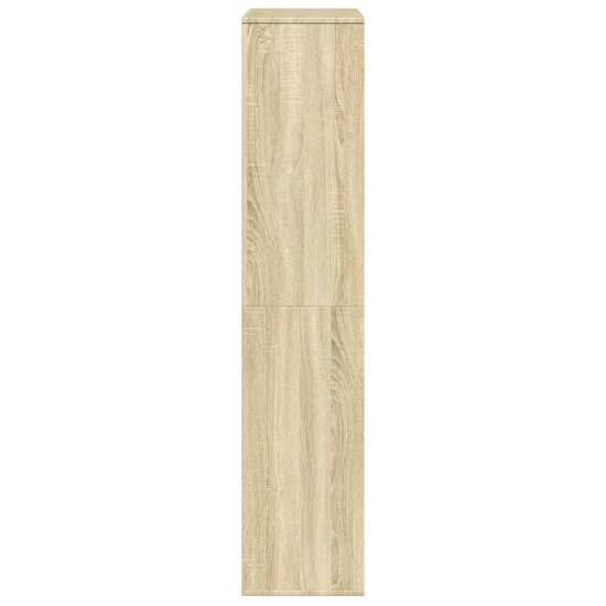 Kamerscherm 100X33X156,5 Cm Bewerkt Hout Kleurig 156.5 cm Sonoma eiken