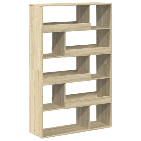 Kamerscherm 100X33X156,5 Cm Bewerkt Hout Kleurig 156.5 cm Sonoma eiken