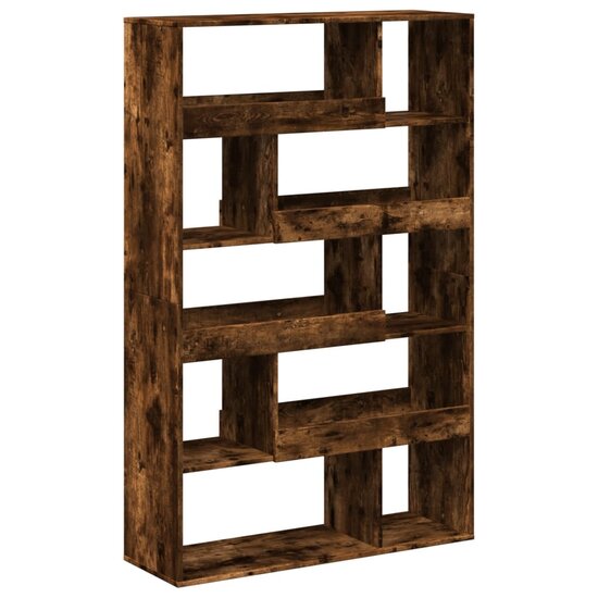 Kamerscherm 100X33X156,5 Cm Bewerkt Hout Kleurig 156.5 cm Gerookt eiken