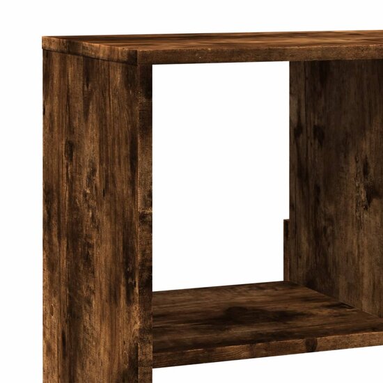 Kamerscherm 100X33X156,5 Cm Bewerkt Hout Kleurig 156.5 cm Gerookt eiken