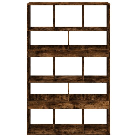 Kamerscherm 100X33X156,5 Cm Bewerkt Hout Kleurig 156.5 cm Gerookt eiken