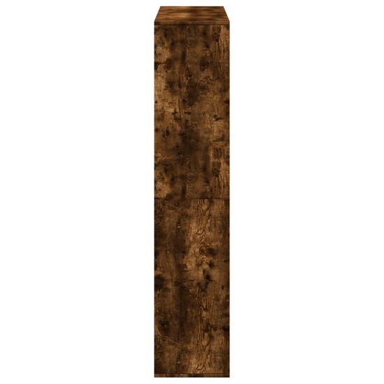 Kamerscherm 100X33X156,5 Cm Bewerkt Hout Kleurig 156.5 cm Gerookt eiken