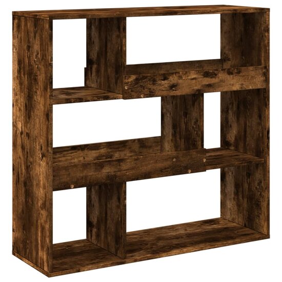 Boekenkast / Kamerscherm 100X33X94,5 Cm Kleurig 94.5 cm Gerookt eiken