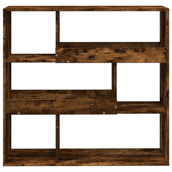 Boekenkast / Kamerscherm 100X33X94,5 Cm Kleurig 94.5 cm Gerookt eiken