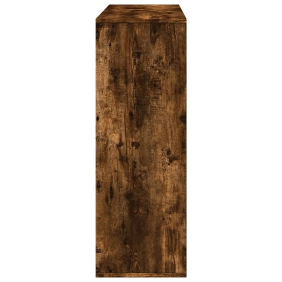 Boekenkast / Kamerscherm 100X33X94,5 Cm Kleurig 94.5 cm Gerookt eiken