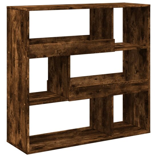 Boekenkast / Kamerscherm 100X33X94,5 Cm Kleurig 94.5 cm Gerookt eiken