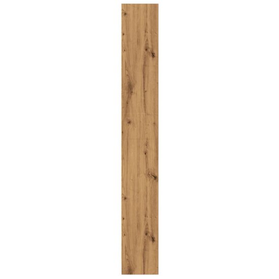 Boekenkast 60X24X Bewerkt Hout Artisanaal Kleurig Eiken 60 cm 176 cm
