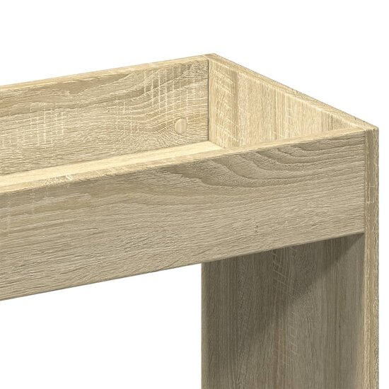 Hoge Kast 63X33X Bewerkt Hout Kleurig Sonoma Eiken 63 cm 140 cm