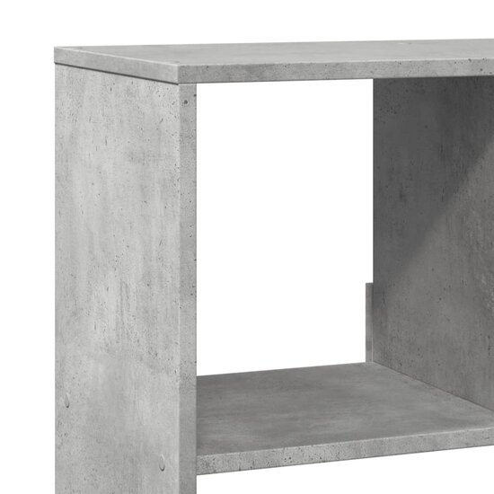 Kamerscherm 100X33X187,5 Cm Bewerkt Hout 187.5 cm Betongrijs