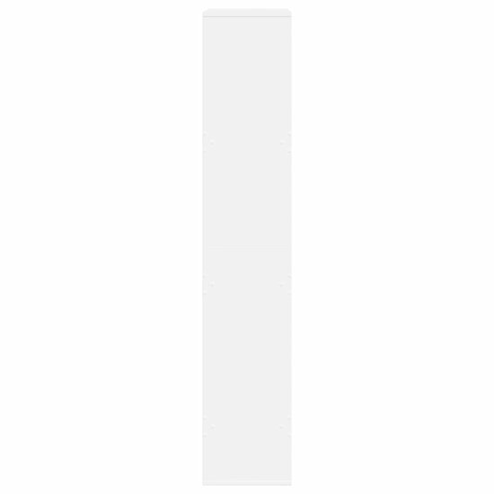 Kamerscherm 100X33X Bewerkt Hout 175 cm Wit