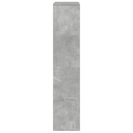 Kamerscherm 100X33X156,5 Cm Bewerkt Hout 156.5 cm Betongrijs