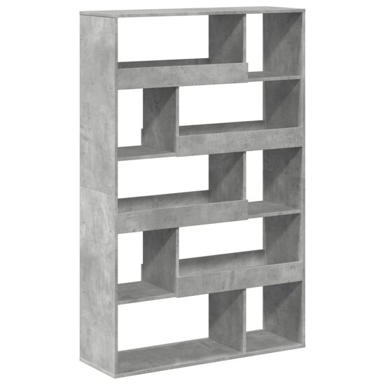 Kamerscherm 100X33X156,5 Cm Bewerkt Hout 156.5 cm Betongrijs