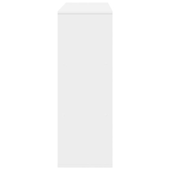 Kamerscherm 100X33X94,5 Cm Bewerkt Hout 94.5 cm Wit