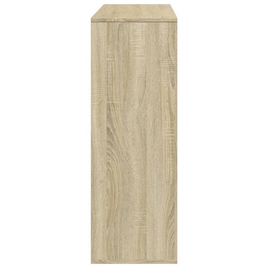 Kamerscherm 100X33X94,5 Cm Bewerkt Hout Kleurig 94.5 cm Sonoma eiken