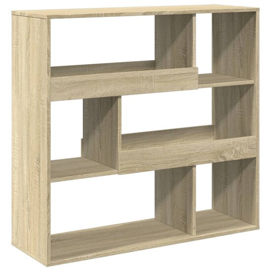 Kamerscherm 100X33X94,5 Cm Bewerkt Hout Kleurig 94.5 cm Sonoma eiken