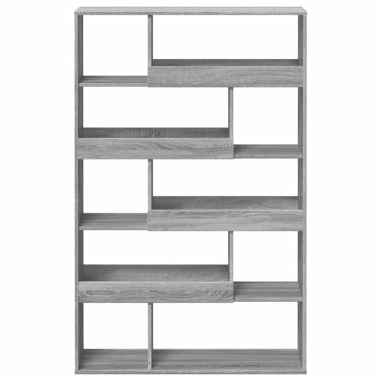Kamerscherm 100X33X156,5 Cm Bewerkt Hout Eiken 156.5 cm Grijs sonoma