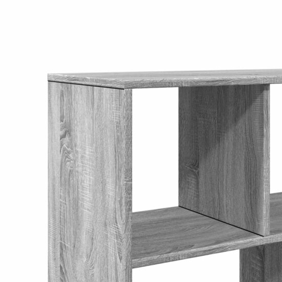 Kamerscherm 100X33X156,5 Cm Bewerkt Hout Eiken 156.5 cm Grijs sonoma
