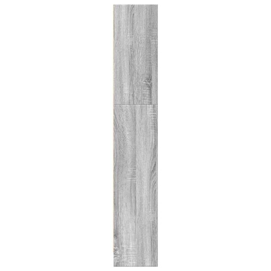 Boekenkast 80X24X Bewerkt Hout Eikenkleurig Grijs Sonoma 80 cm 143 cm