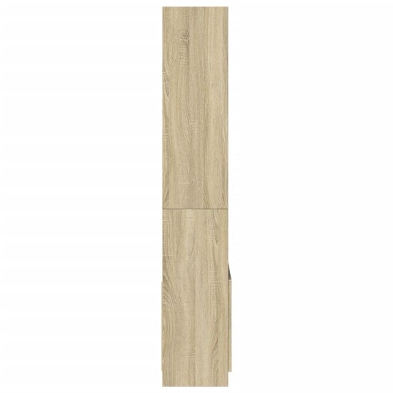 Hoge Kast 63X33X Bewerkt Hout Kleurig Sonoma Eiken 63 cm 180 cm