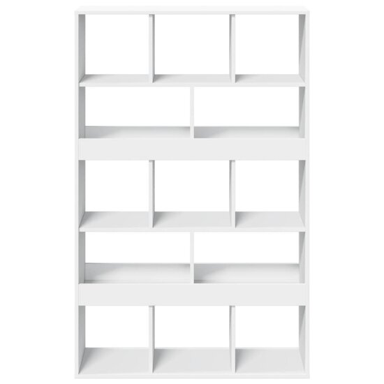 Kamerscherm 100x33x156,5 cm bewerkt hout wit