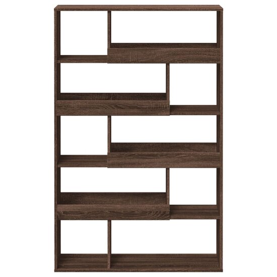 Kamerscherm 100x33x156,5 cm bewerkt hout bruin eikenkleurig