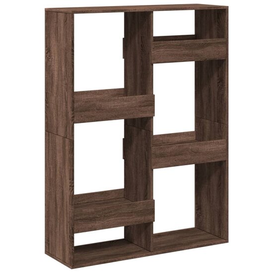 Boekenkast 100X33X Bewerkt Hout Ig 135 cm bruin eikenkleur