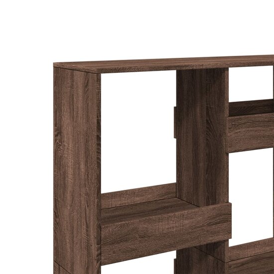 Boekenkast 100X33X Bewerkt Hout Ig 135 cm bruin eikenkleur