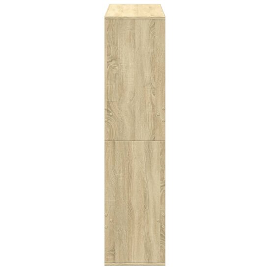 Boekenkast 100X33X Bewerkt Hout Kleurig 135 cm Sonoma eiken