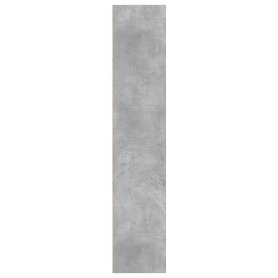 Boekenkast 60X30X Bewerkt Hout Betongrijs 60 cm 152 cm