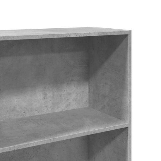 Boekenkast 60X30X Bewerkt Hout Betongrijs 60 cm 152 cm