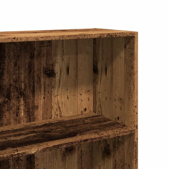Boekenkast 60X30X Bewerkt Hout Kleurig Oud Hout 60 cm 189 cm