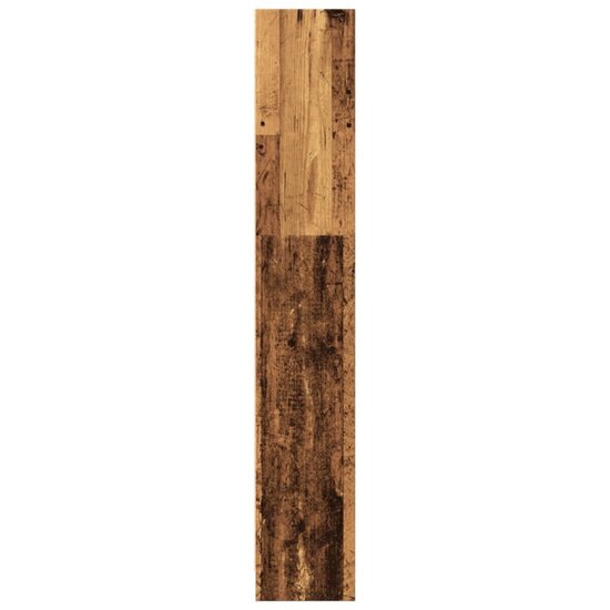Boekenkast 40X24X Bewerkt Hout Kleurig Oud Hout 40 cm 143 cm