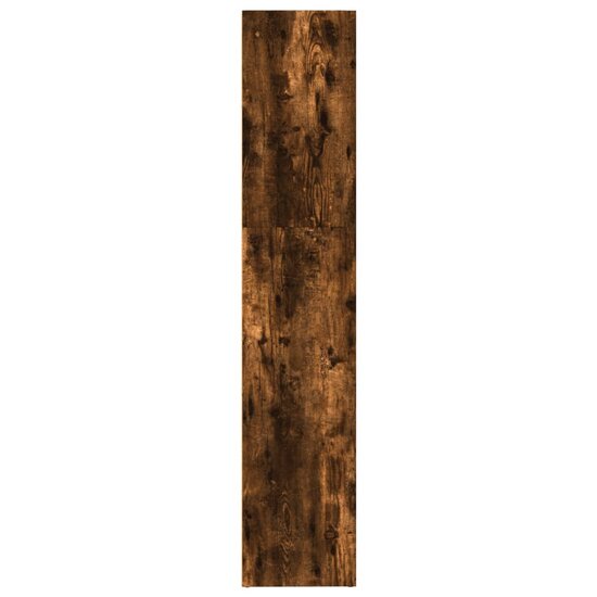 Boekenkast 80X30X Bewerkt Hout Kleurig Gerookt Eiken 80 cm 152 cm