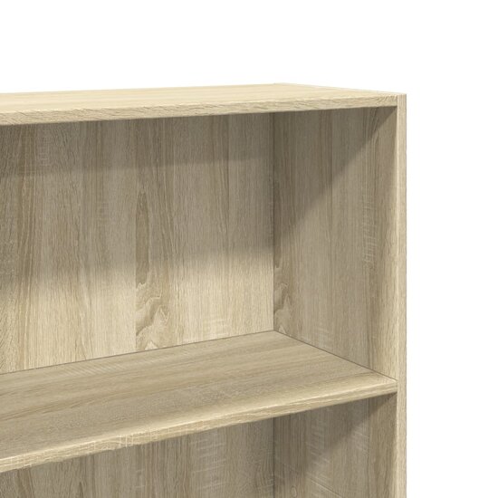 Boekenkast 60X30X Bewerkt Hout Kleurig Sonoma Eiken 60 cm 189 cm