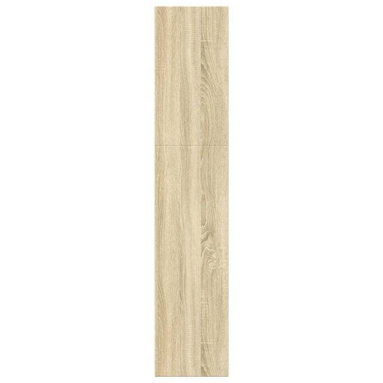 Boekenkast 60X30X Bewerkt Hout Kleurig Sonoma Eiken 60 cm 152 cm