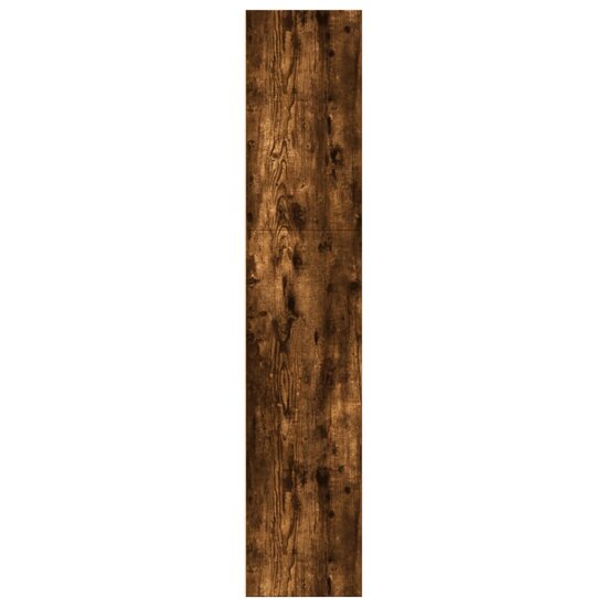 Boekenkast 60X30X Bewerkt Hout Kleurig Gerookt Eiken 60 cm 152 cm