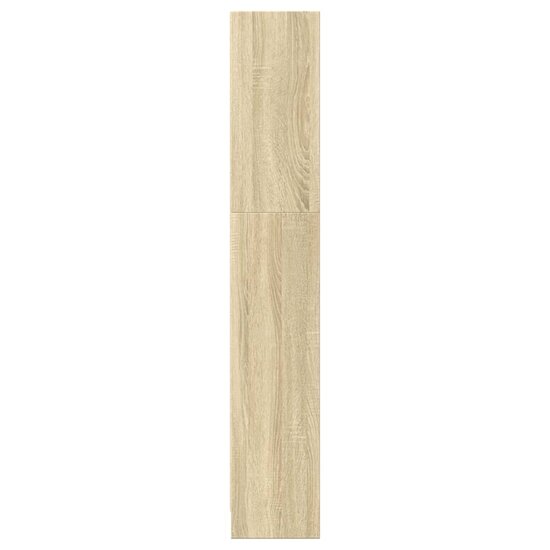 Boekenkast 40X24X Bewerkt Hout Kleurig Sonoma Eiken 40 cm 143 cm