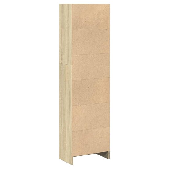 Boekenkast 40X24X Bewerkt Hout Kleurig Sonoma Eiken 40 cm 143 cm