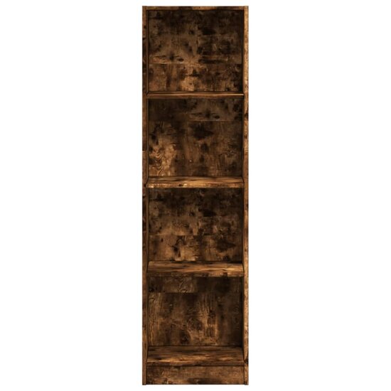 Boekenkast 40X24X Bewerkt Hout Kleurig Gerookt Eiken 40 cm 143 cm