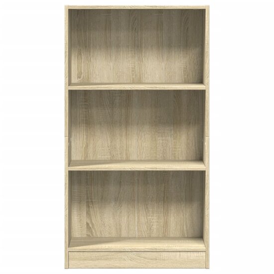 Boekenkast 60X24X Bewerkt Hout Kleurig Sonoma Eiken 60 cm 109 cm