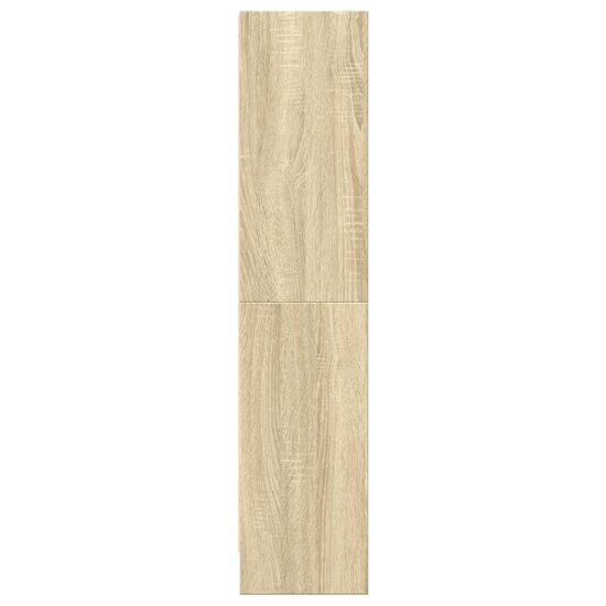 Boekenkast 60X24X Bewerkt Hout Kleurig Sonoma Eiken 60 cm 109 cm