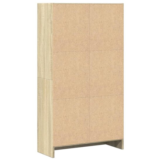Boekenkast 60X24X Bewerkt Hout Kleurig Sonoma Eiken 60 cm 109 cm