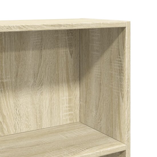 Boekenkast 60X24X Bewerkt Hout Kleurig Sonoma Eiken 60 cm 109 cm