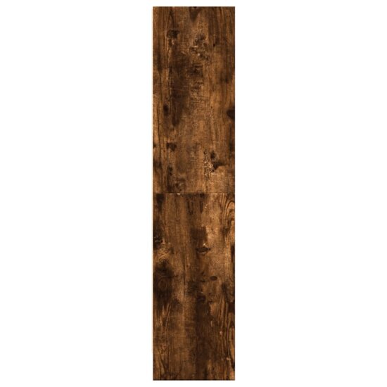 Boekenkast 60X24X Bewerkt Hout Kleurig Gerookt Eiken 60 cm 109 cm