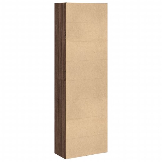 Boekenkast 60X30X Bewerkt Hout Ig Bruin Eikenkleur 60 cm 189 cm