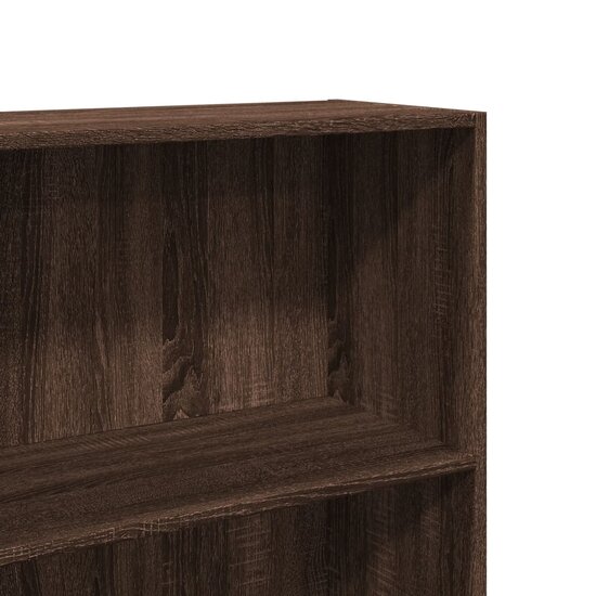 Boekenkast 60X30X Bewerkt Hout Ig Bruin Eikenkleur 60 cm 189 cm