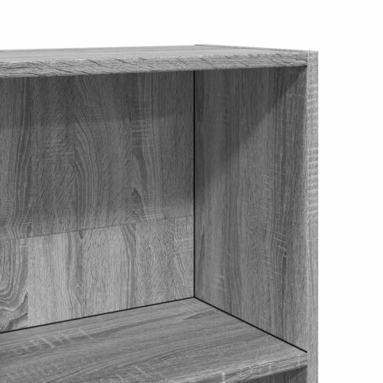 Boekenkast 40X24X Bewerkt Hout Eikenkleurig Grijs Sonoma 40 cm 143 cm