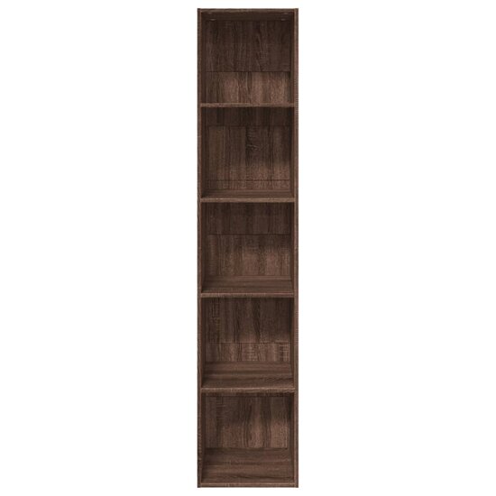 Boekenkast 40X30X Bewerkt Hout Ig Bruin Eikenkleur 40 cm 189 cm