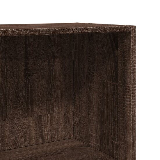 Boekenkast 40X30X Bewerkt Hout Ig Bruin Eikenkleur 40 cm 189 cm
