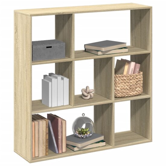 Kamerscherm / Boekenkast 102X29X103,5 Cm Hout Kleur Sonoma Eiken 102 cm 103.5 cm